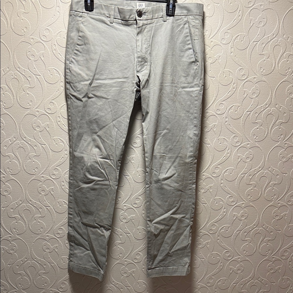 GAP Factory Men's Light Gray Chinos